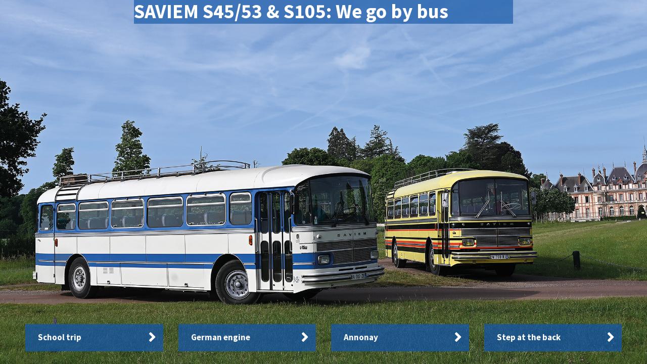 Saviem S53M et SC10 U - Norev | Saviem S53M Excursion et Sav