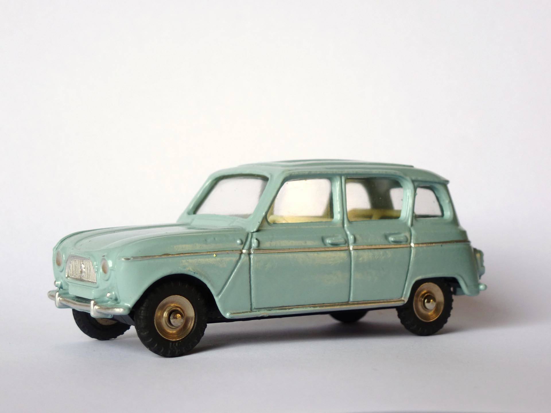 Atlas 1/43 Dinky Toys 518 pour Renault Modèle moulé sous pression 4L Collection limitée Cadeau auto