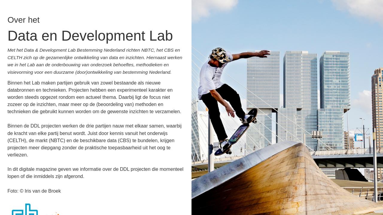 Over DDL - Projecten Data & Development Lab